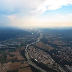 Flugwegposition um 16:16:01: Aufgenommen in der Nähe von Département Alpes-de-Haute-Provence, Frankreich in 1427 Meter